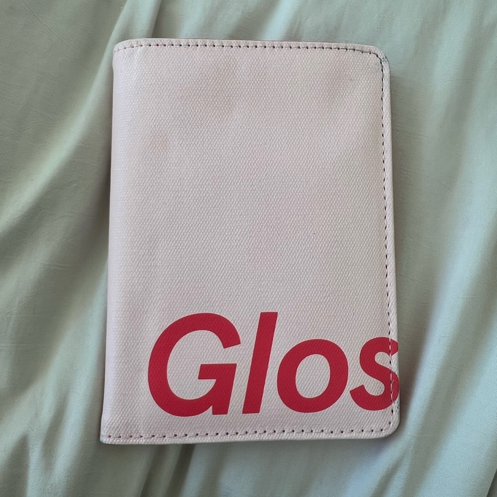 Glossier Passport Holder (from London collectible)